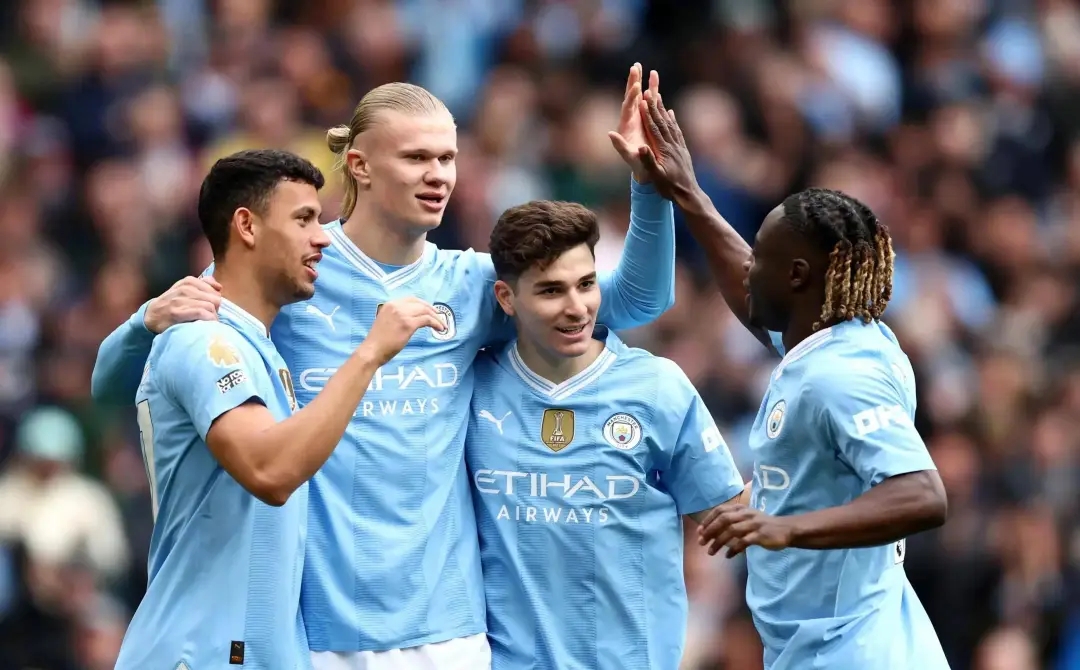 关于曼城实力碾压对手，欧冠强锁定的信息