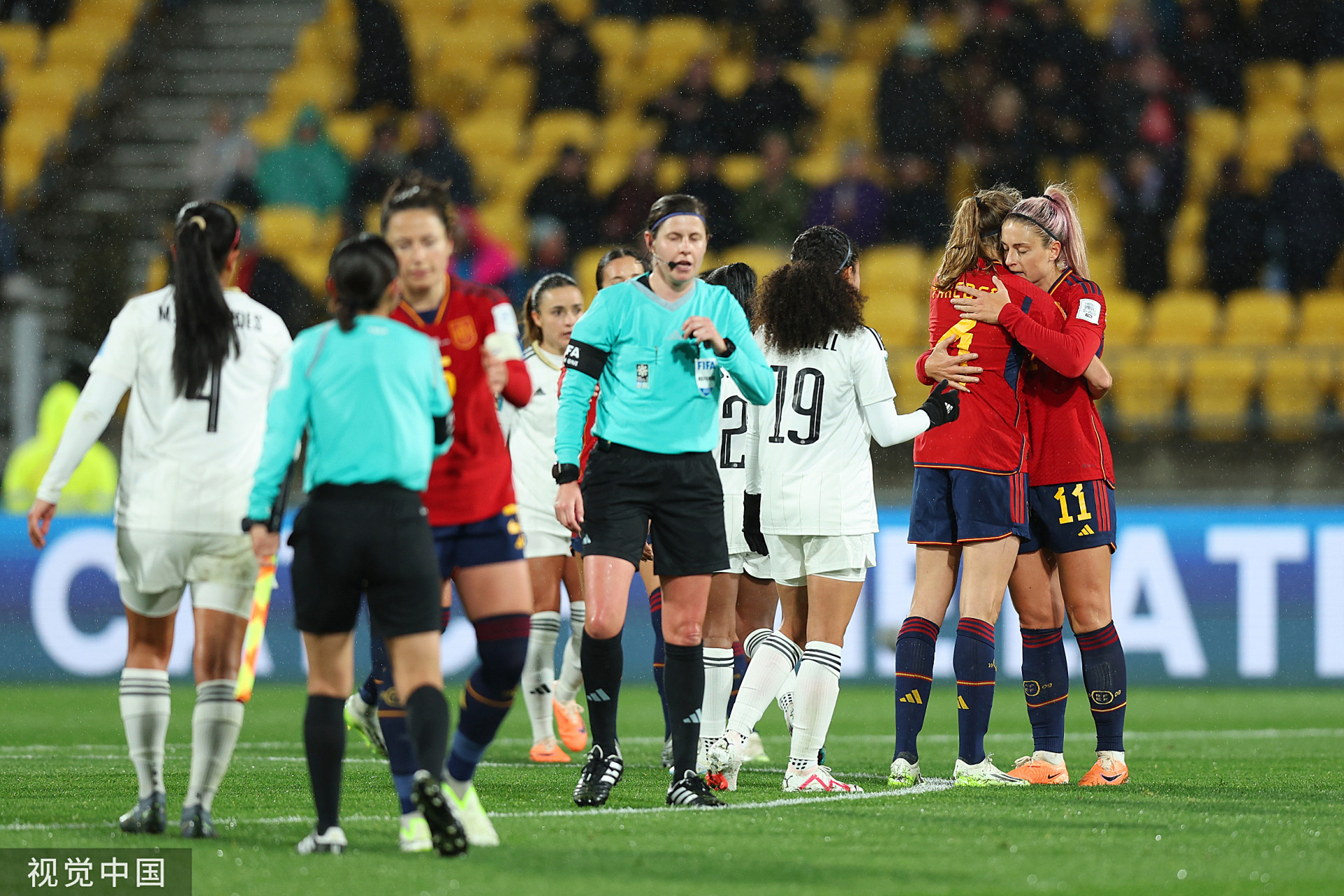 哥斯达黎加女足队在比赛中斩获胜利